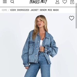 Princess Polly denim jacket